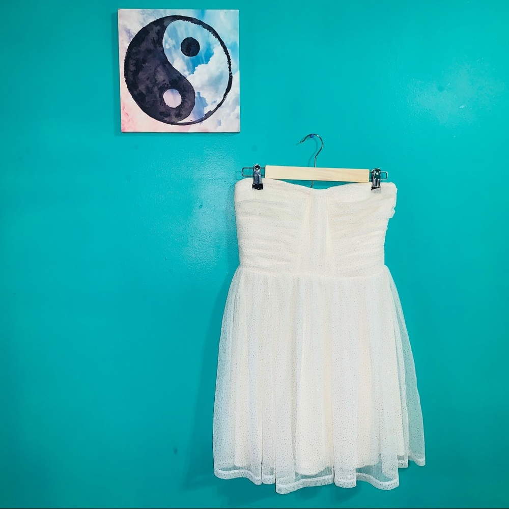 White Sparkle Dress
